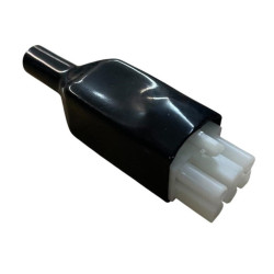 Protective Boot for 6-Pin DC Power Connector — Icom / Yaesu / Kenwood