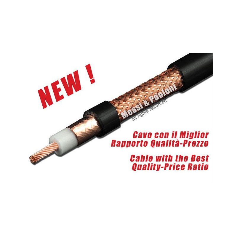 CONTEST-FLEX 10 50 Ohm Ø10,3mm Cabo Coaxial