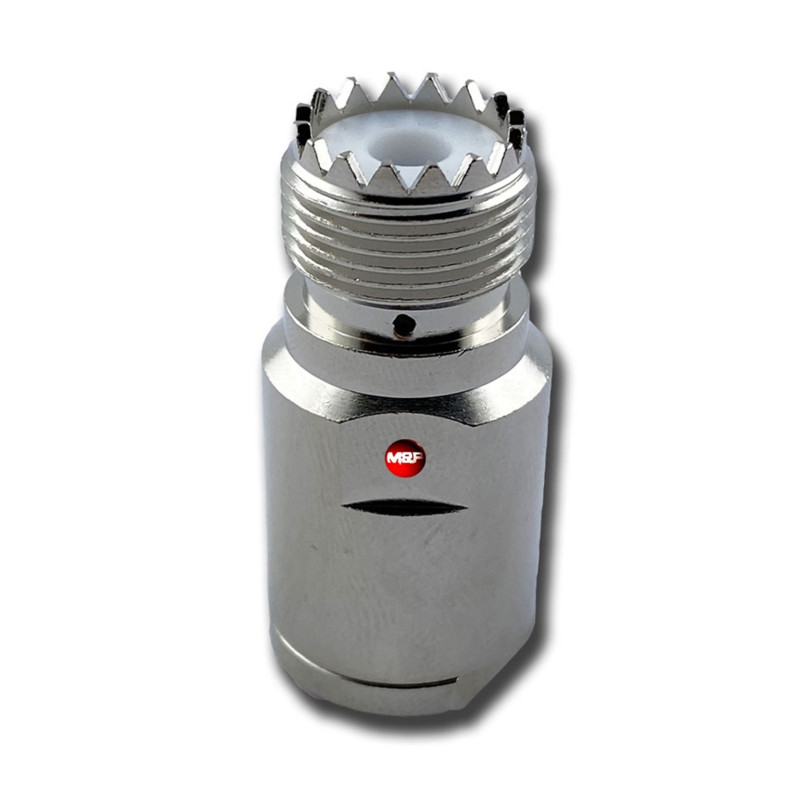 Conector UHF Fêmea SO-239 para Cabo 7mm