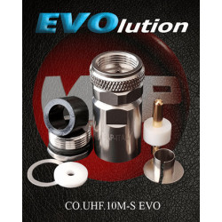 Conector PL-259 Macho EVO para Cable 10mm
