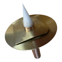 Antena POTY Dual Band 2.4 GHz / 10 GHz para QO-100 — Versão N