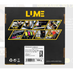 LUME PET-G Black Filament 1.75mm 1kg for 3D Printer