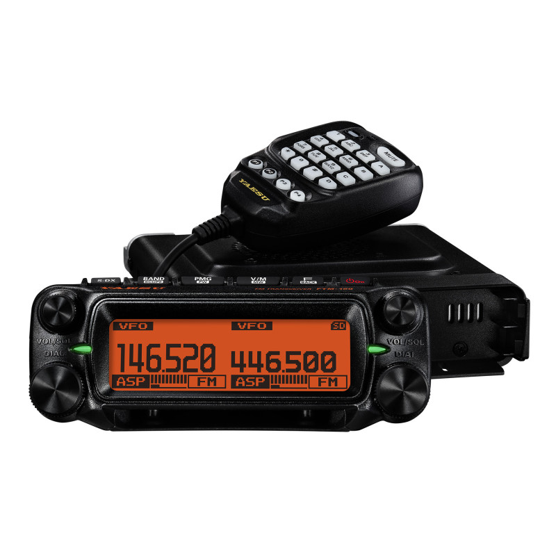 Yaesu FTM-150EASP Transceptor Móvel FM Dual Band 2m/70cm 55W/50W