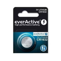everActive CR1632 Pila de Litio CR1632 3V 140mAh