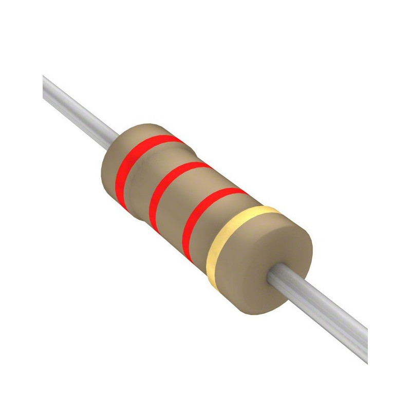 2,2kΩ 1/4W 5% Stackpole CF14JT2K20 Axial Carbon Film Resistor