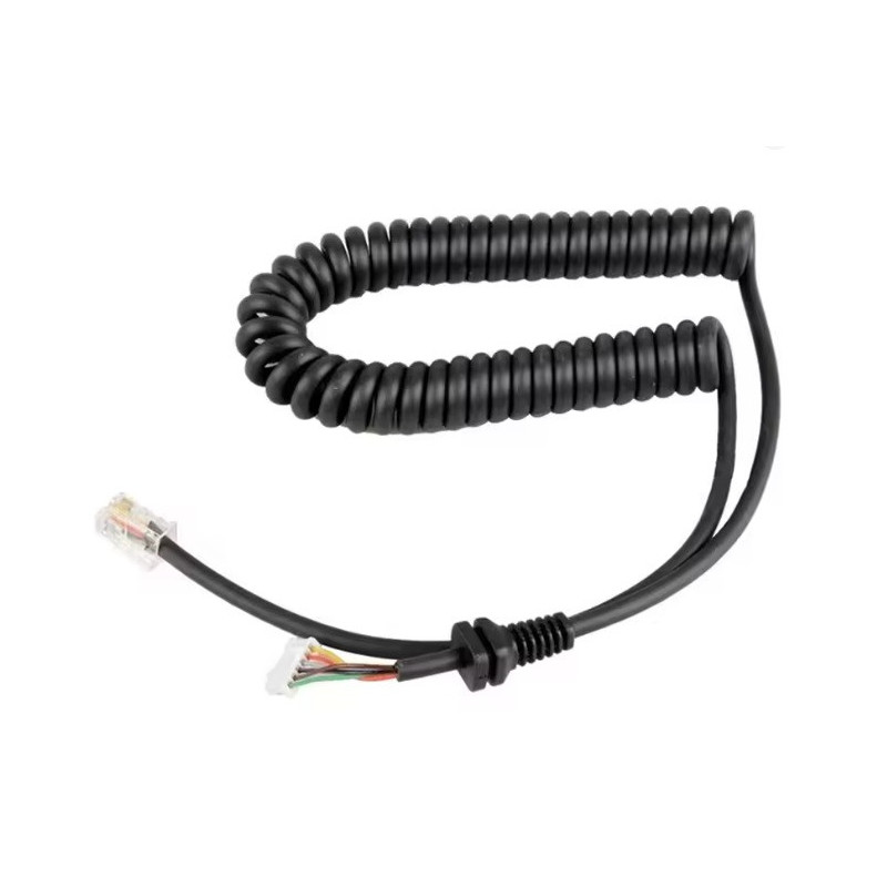 Cable de Micrófono Compatible Yaesu MH-48A6J / MH-42B6J 6 Pines 120cm