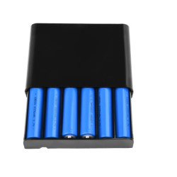 DIY UPS Battery Box for 6x 18650 Cells 5V/9V/12V 60W without Batteries