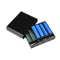 DIY UPS Battery Box for 6x 18650 Cells 5V/9V/12V 60W without Batteries