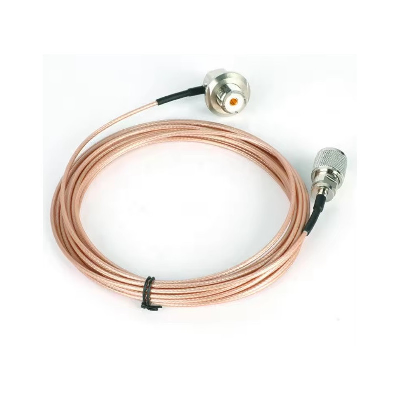 cable RG316 con base para instalación en chasis de vehículo o soporte