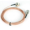 RG316 cable with base for installation in vehicle chassis or support 3