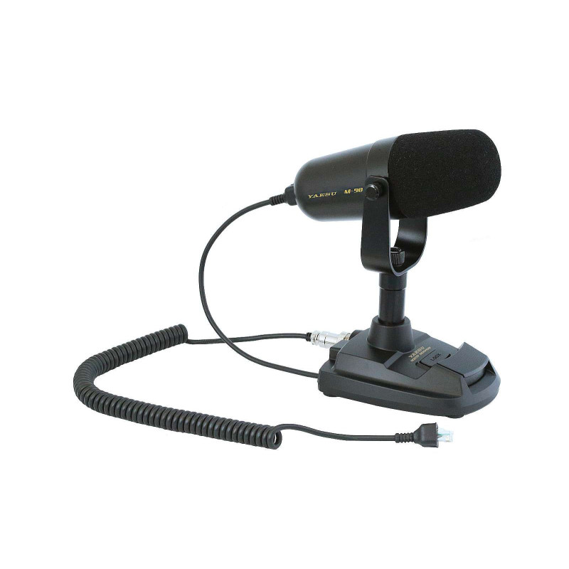 Yaesu M-90D Microfone de Mesa Dinâmico para Transceptores HF