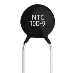NTC 10D9 Thermistor 10Ω 2A THT 10.5mm