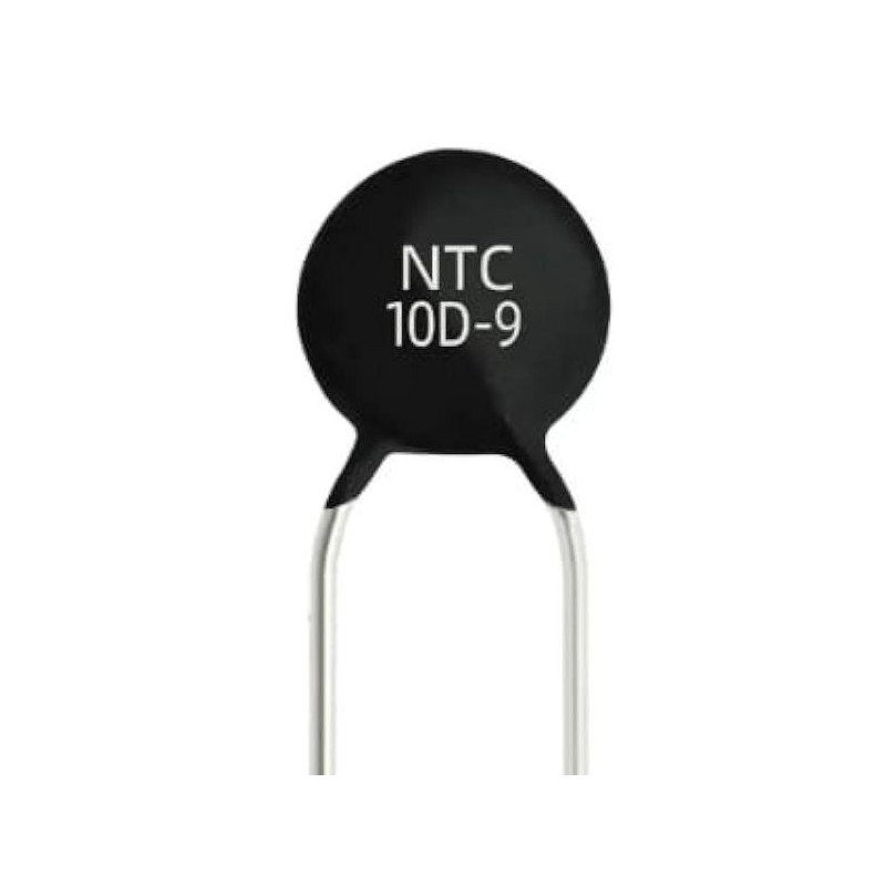 Termístor NTC 10D9 10Ω 2A THT 10,5mm