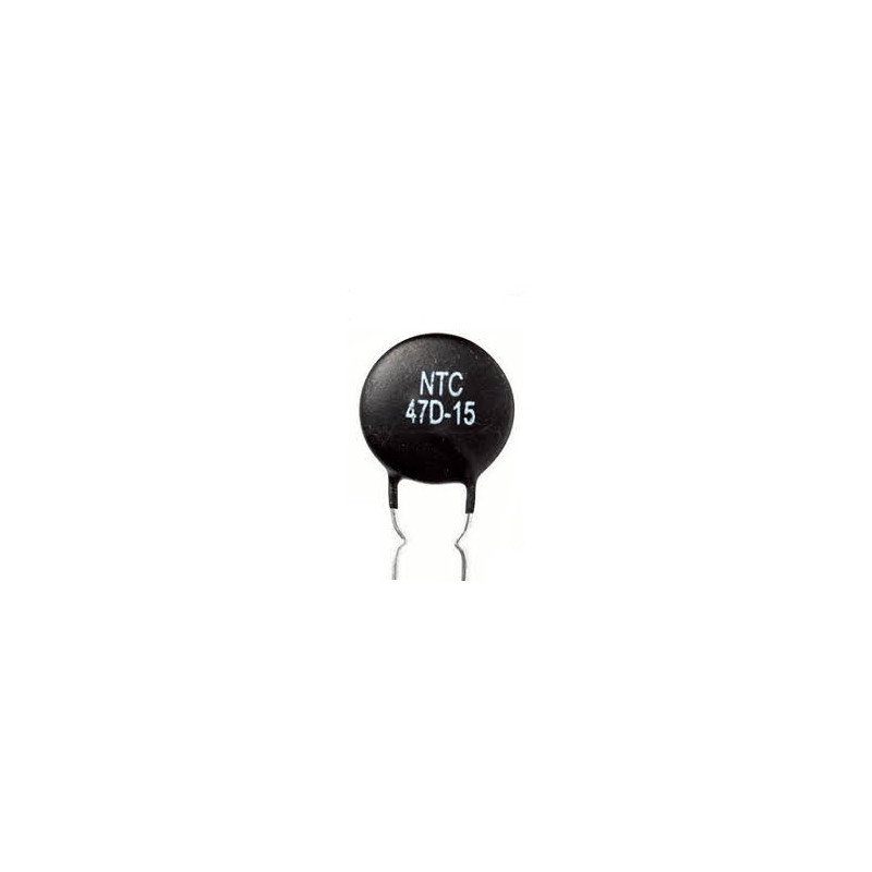 NTC 47D15 Thermistor 47Ω 3A THT 15mm