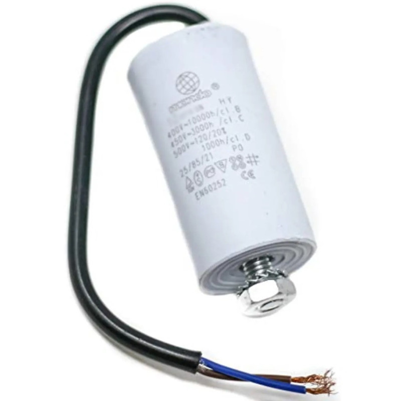 12.5µF 450V Motor Capacitor Ø34x80mm