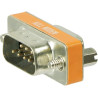 Adaptador DB9 Null Modem Macho-Fêmea RS-232
