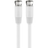 Cabo Coaxial SAT Goobay 50741 10m 80dB F-F