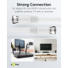 Cabo Coaxial SAT Goobay 50741 10m 80dB F-F