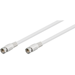 Cabo Coaxial SAT Goobay 50741 10m 80dB F-F