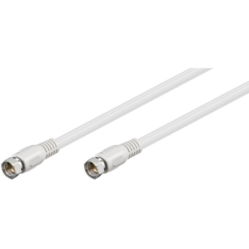 Goobay 50741 10m 80dB SAT Coax Cable F-F