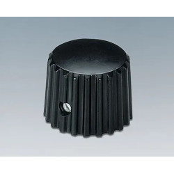 OKW A1321160 Mando Negro Eje 6mm