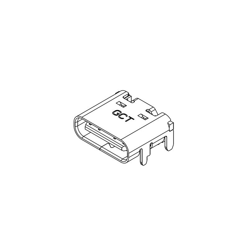 GCT USB4105-GF-A USB-C Female USB 2.0 Connector