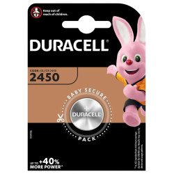 Duracell CR2450 3V 620mAh Lithium Coin Battery