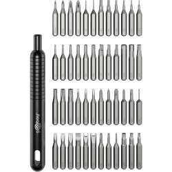 Goobay 48-Piece Precision Screwdriver Bit Set