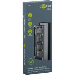 Goobay Juego Destornillador Precisión 24 Puntas