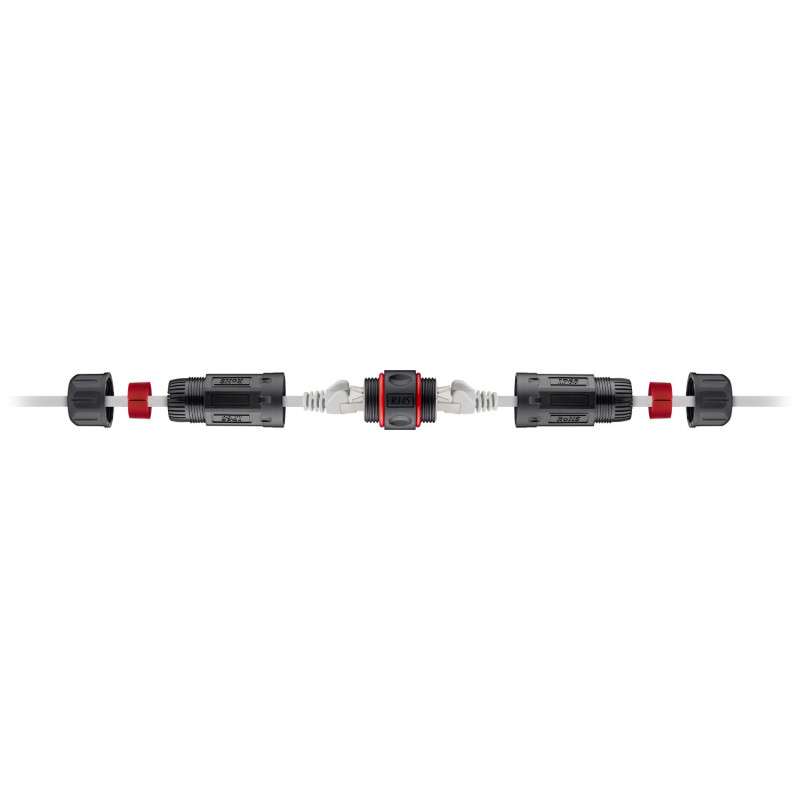 Goobay Acoplador RJ45 CAT 6 IP68 Exterior
