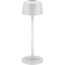 Goobay 77676 Lámpara Mesa LED Inalámbrica Blanca