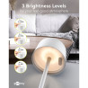 Goobay 77676 Lámpara Mesa LED Inalámbrica Blanca