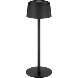 Goobay 77675 Lámpara Mesa LED Inalámbrica Negra