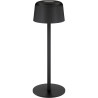 Goobay 77675 Lámpara Mesa LED Inalámbrica Negra