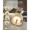 Goobay 77678 Lámpara Mesa LED Inalámbrica Beige