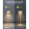 Goobay 77678 Beige Wireless LED Table Lamp