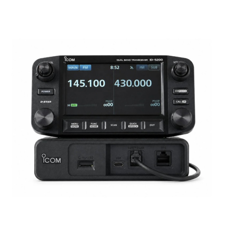 Icom ID-5200E Transceptor VHF UHF D-STAR 50W
