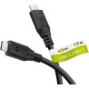 Goobay Cabo USB-C 1.5m Preto 60W 5Gbit/s