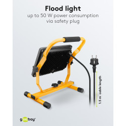 Goobay Foco LED Construcción 50W 4250lm IP65