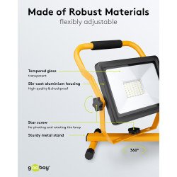 Goobay LED Work Light 50W 4250lm IP65