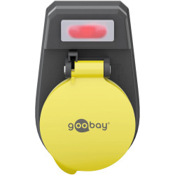 Goobay Adaptador Toma IP44 con Interruptor