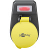 Goobay Adaptador Toma IP44 con Interruptor