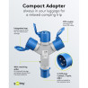 Goobay Adaptador Distribuidor CEE Y 3 Tomas