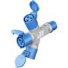 Goobay CEE Y Distributor 3 CEE Sockets