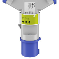 Goobay Adaptador Distribuidor CEE Y 3 Tomas