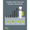 Goobay Mini Aspiradora Batería Advanced Blanca