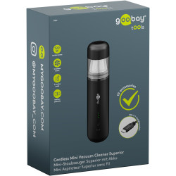 Goobay Mini Aspiradora Superior Negra 120W