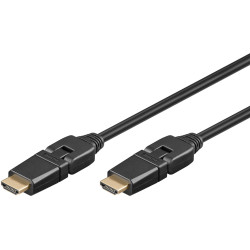 Goobay Cabo HDMI 360 3m 4K 60Hz 18Gbit