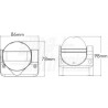 Infrared Motion Sensor 23-104 IP44