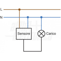 Sensor Movimento Infravermelhos 23-104 IP44